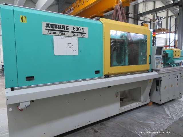 PRESSE A INJECTER ARBURG OCCASION 630S 2500 1300